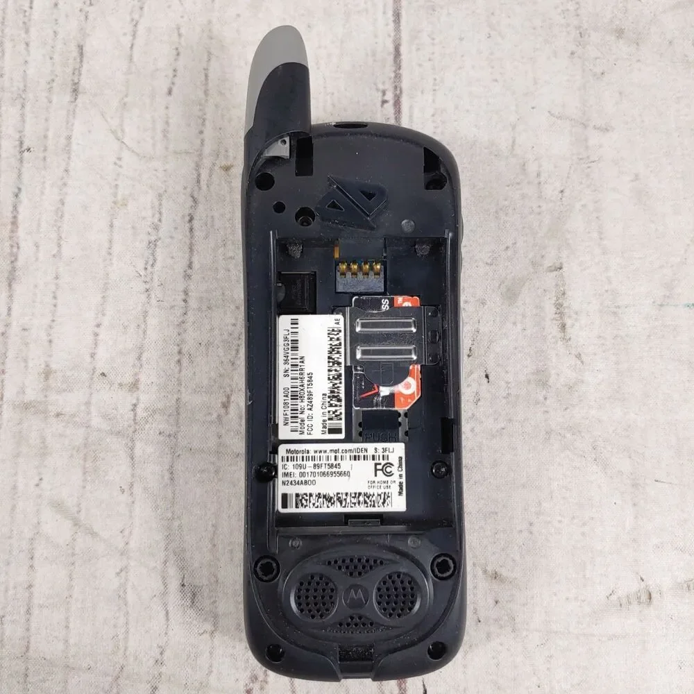 SUBSIDY LOCKED - Motorola i series i415 Cell Phone - VINTAGE Brick Phone TESTED